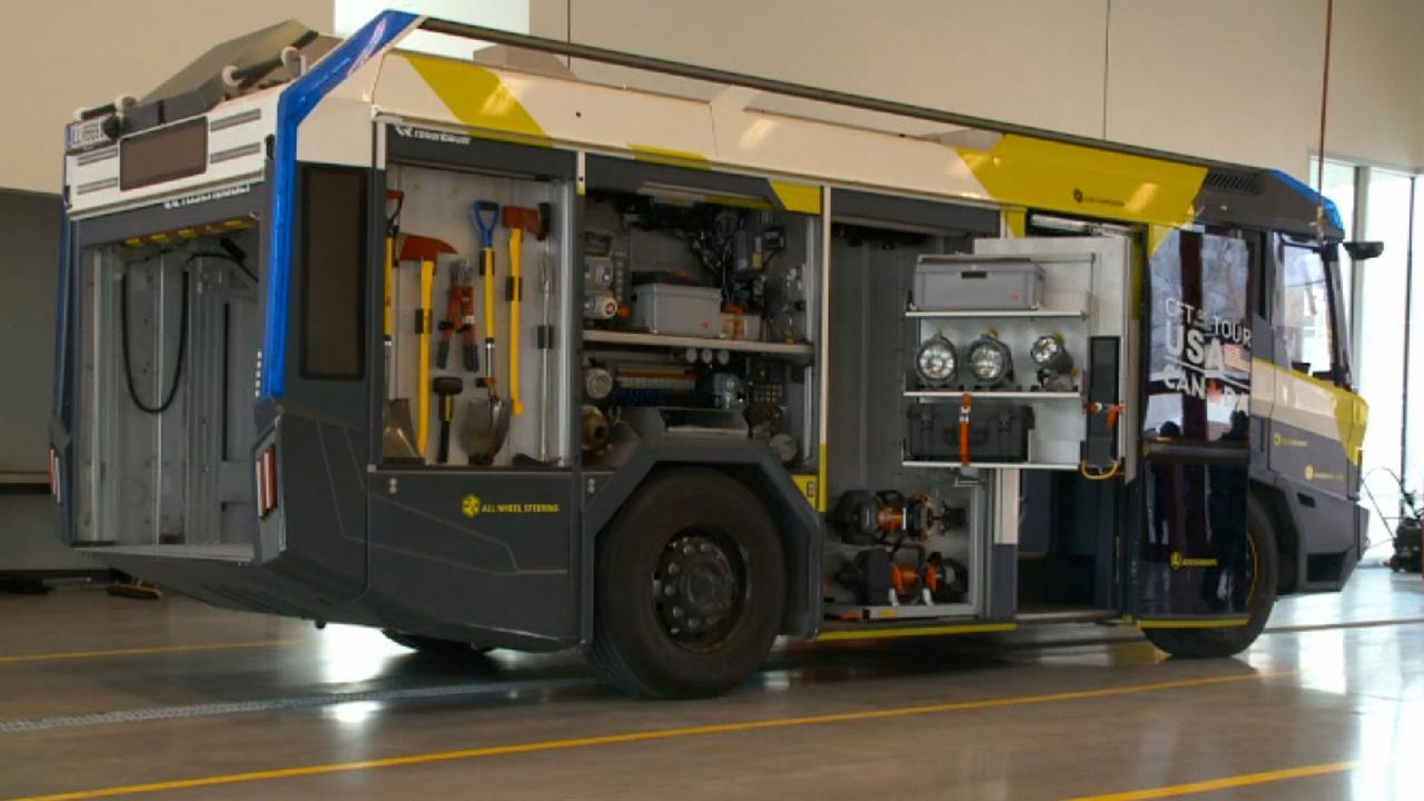 Is this plug-in electric fire truck the future of firefighting?