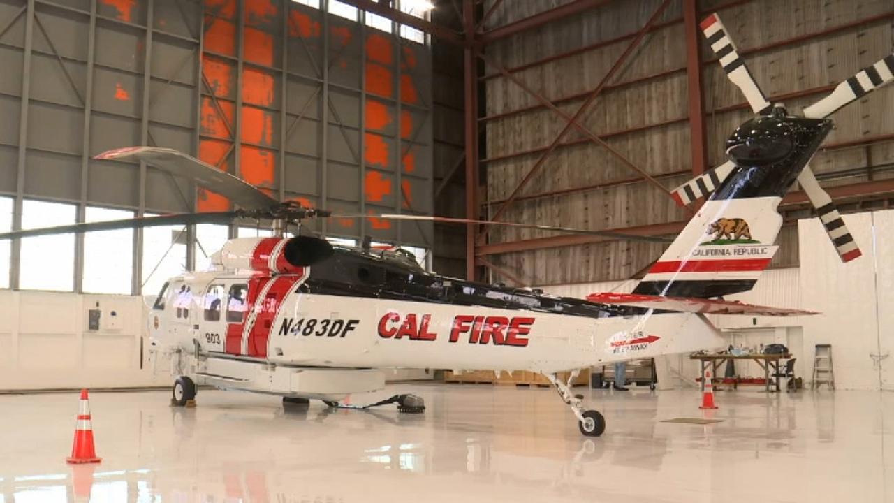 Cal Fire calls new fleet of high-tech helicopters an 'absolute game-changer'