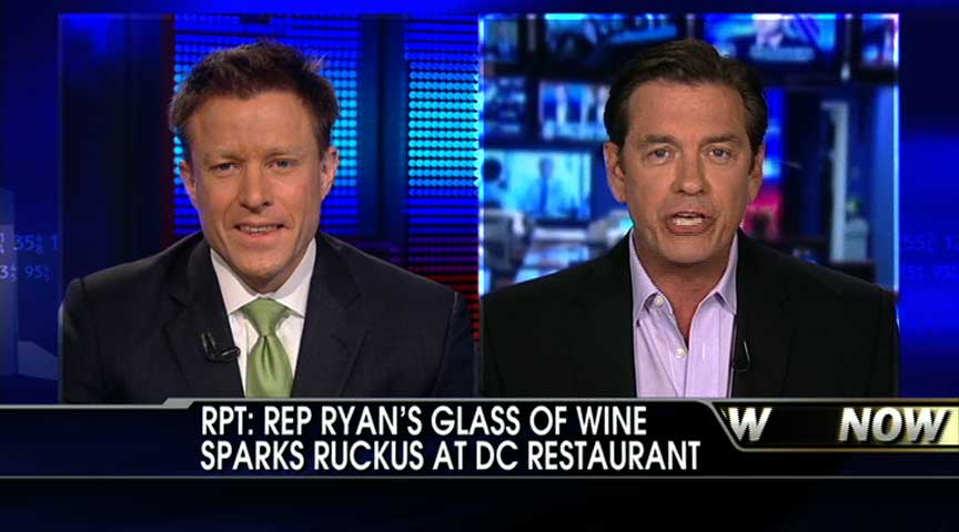 RPT: Rep. Ryan's Glass of Wine Sparks Ruckus at D.C. Restaurant