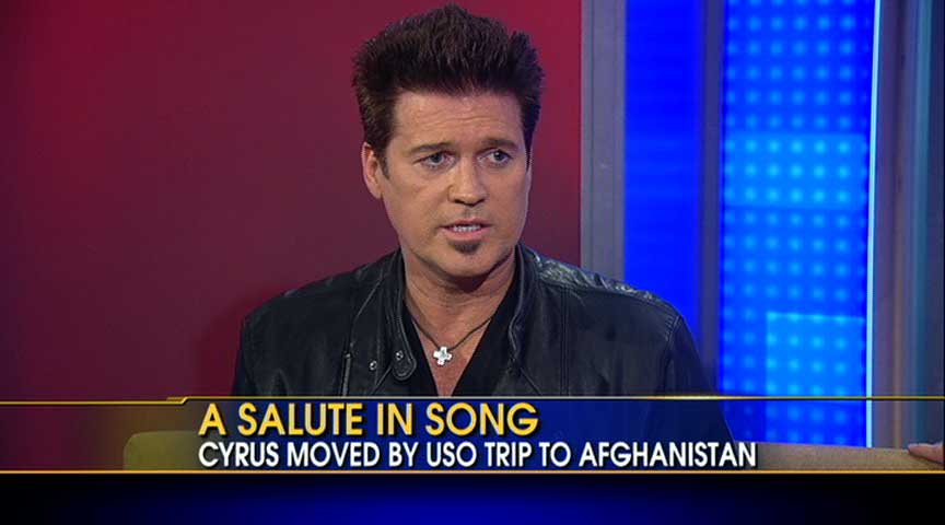 Billy Ray Cyrus Talks About New Album for the Troops