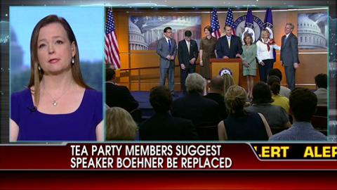 Tea Party Calls for Boehner Resignation