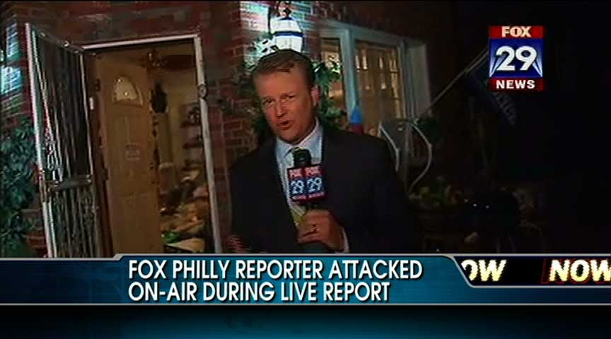 VIDEO: Fox Philadelphia Reporter Attacked During On-Air Live Report