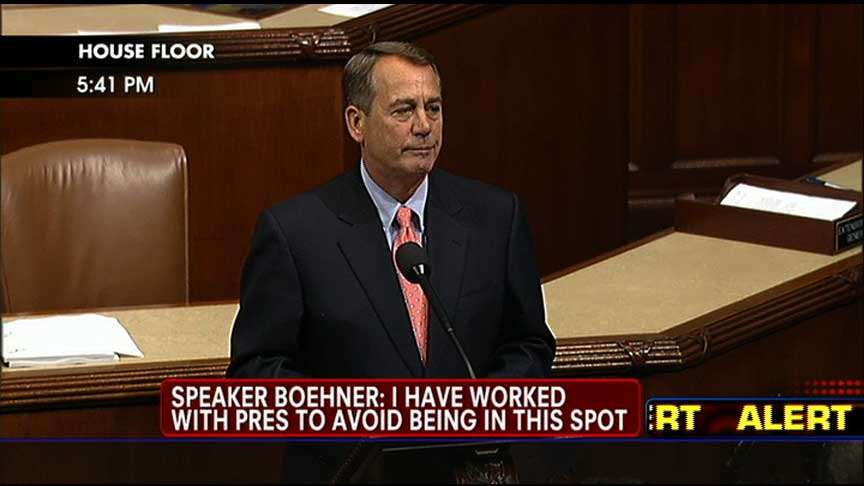 Boehner to Dems, Administration: Put Something on the Table!