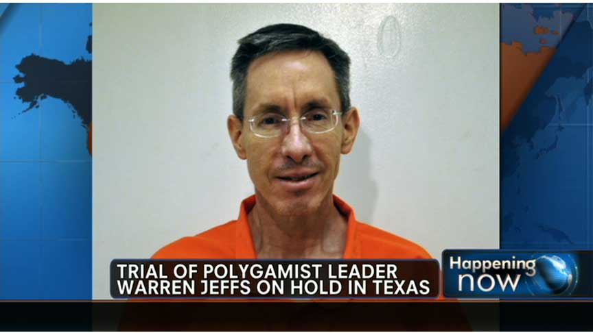 Trial of Polygamist Leader Warren Jeffs on Hold in Texas