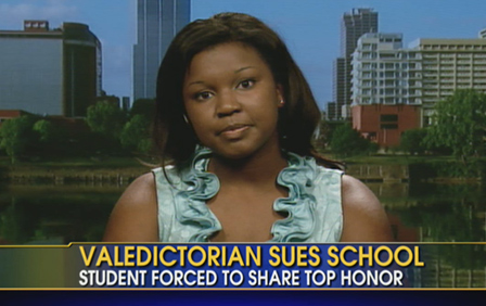 Co-Valedictorian Sues School for Discrimination