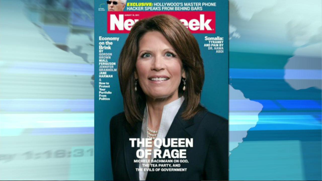 Newsweek Displays Michele Bachmann Photo as The Queen of Rage