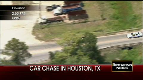 Houston Car Chase Ends in Arrest