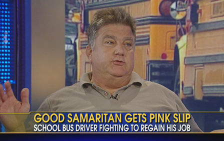NY Bus Driver Fired for Rescuing Cops From Storm
