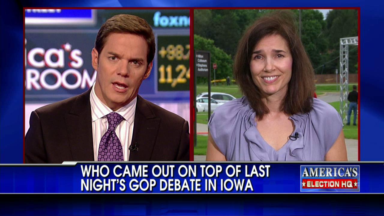 Susan Ferrechio on Who Came Out on Top of the Iowa GOP Debate