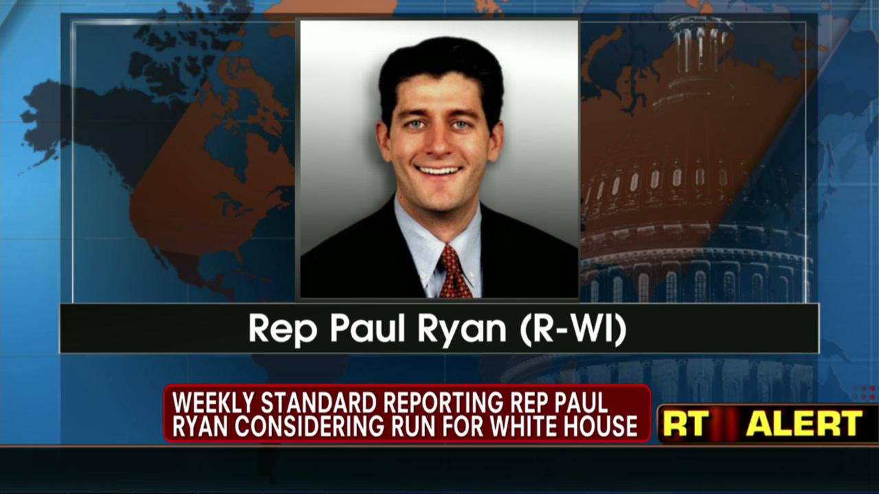 Rpt: Rep. Paul Ryan Considering Presidential Run