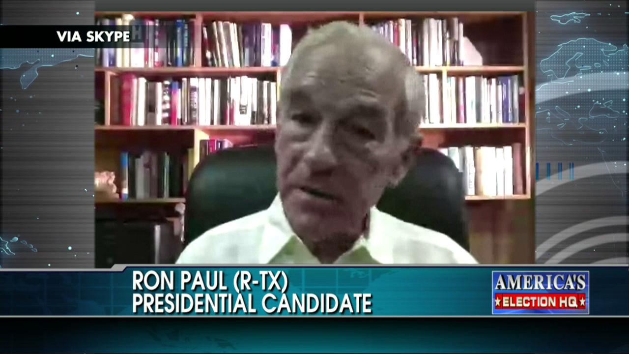 GOP Contender Ron Paul: I Can Compete Against Obama