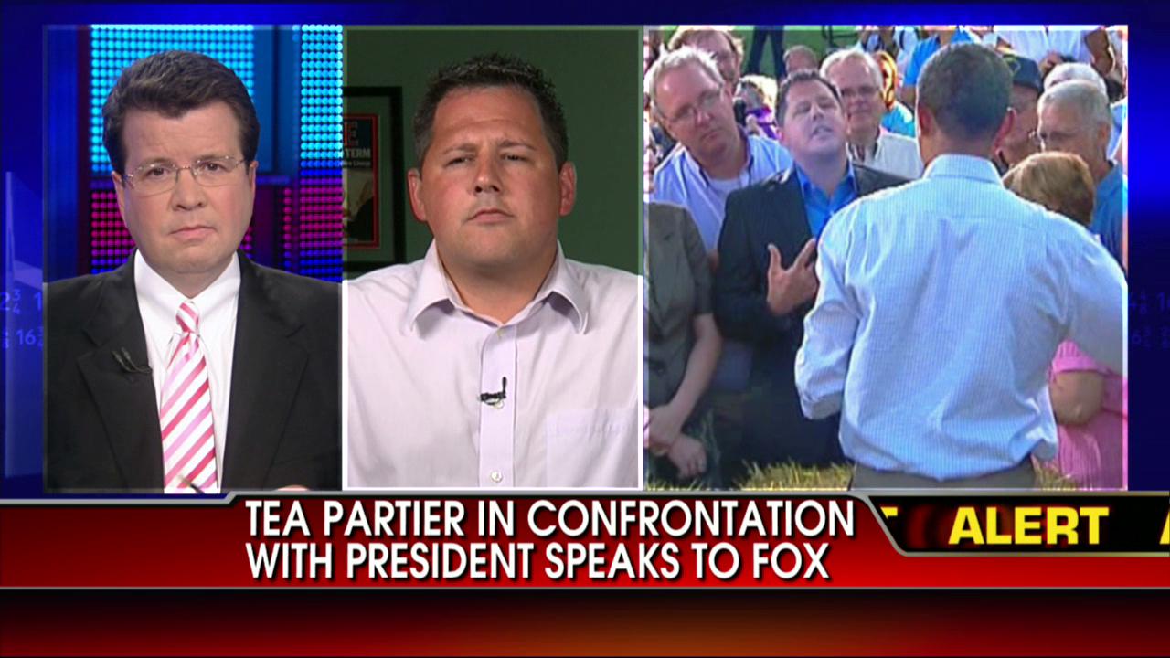 First on Fox: Tea Partier Ryan Rhodes on Confrontation With President Obama