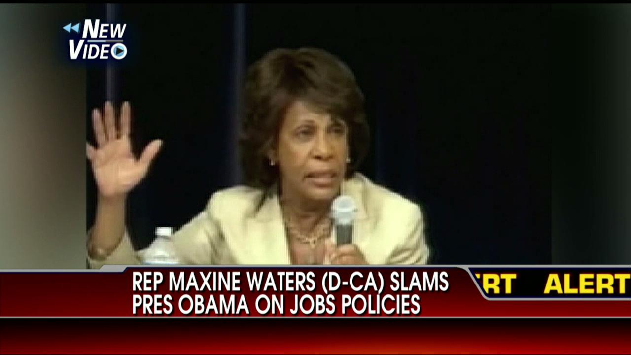 Maxine Waters Slams Obama on Jobs