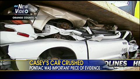 Fox Exclusive: Casey Anthony's Car Gets Demolished