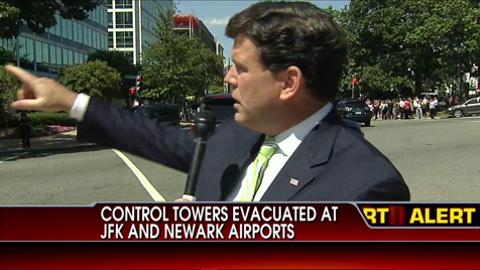 VIDEO: Bret Baier Reports LIVE as Hundreds of People Flood Streets in Washington, D.C., Compare Shock of Earthquake to 9/11