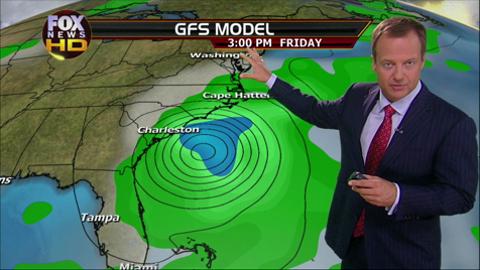 Fox News Meteorologist Rick Reichmuth's Update on Hurricane Irene: Could Strengthen Slightly, N.C. Should Expect Landfall at 7am Sunday