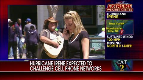 Hurricane Irene Expected to Challenge Cellphone Networks