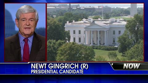 Newt Gingrich Calls Obama's Scheduling of Jobs Speech a "Silly Request," Says Failure to Consult With Boehner Proof He "Finds It Difficult to Work With Others"