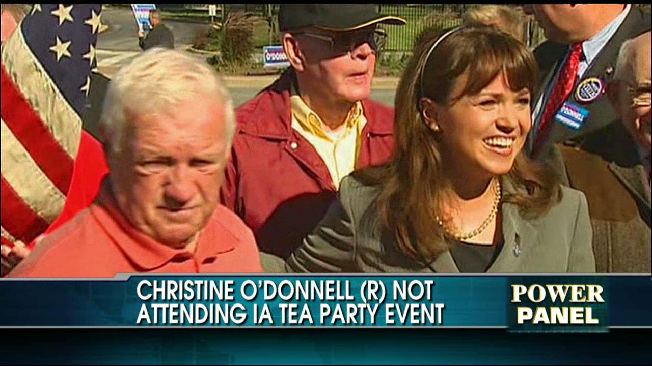 Christine O’Donnell Not Attending IA Tea Party Event