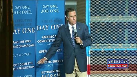 Mitt Romney Unveils His Jobs Plan
