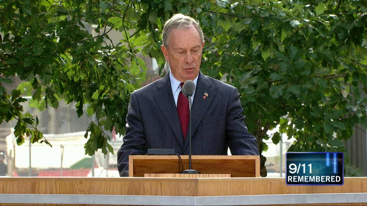 VIDEO: Mayor Michael Bloomberg Introduces Families to Announce Loved Ones Lost on 9/11