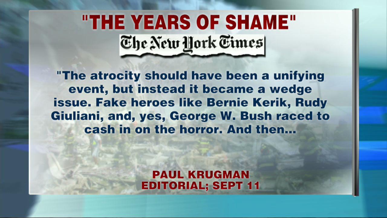 Part 1 - Are President George W. Bush, Rudy Giuliani "Fake Heroes" Who "Cashed in on the Horror" of 9/11?