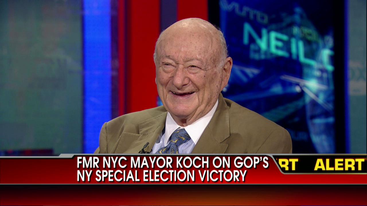 NYC Mayor Ed Koch on the New York Special Election Results