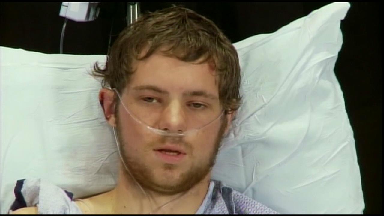 Victim of Fiery Motorcycle Crash Speaks Out for First Time
