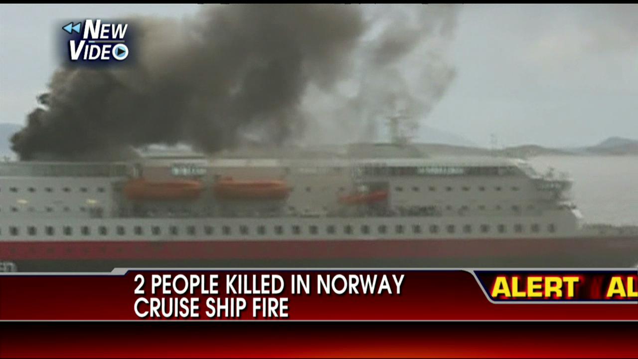 VIDEO: Norway Cruise Ship on Fire Kills 2 People