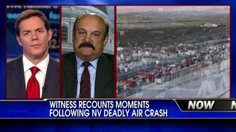 VIDEO: Witness Recounts Terrifying Moments Before and After Plane Crash at Nevada Air Show