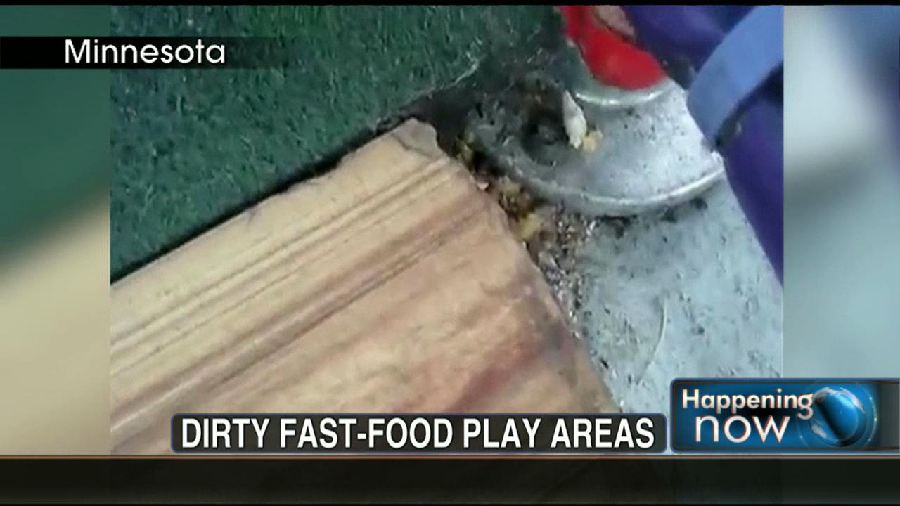 Arizona Mom's Eye-Catching Video Exposes Dirty and Dangerous Fast-Food Play Areas