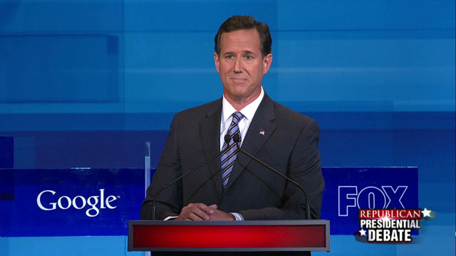Santorum: Get Rid of Public Sector Unions