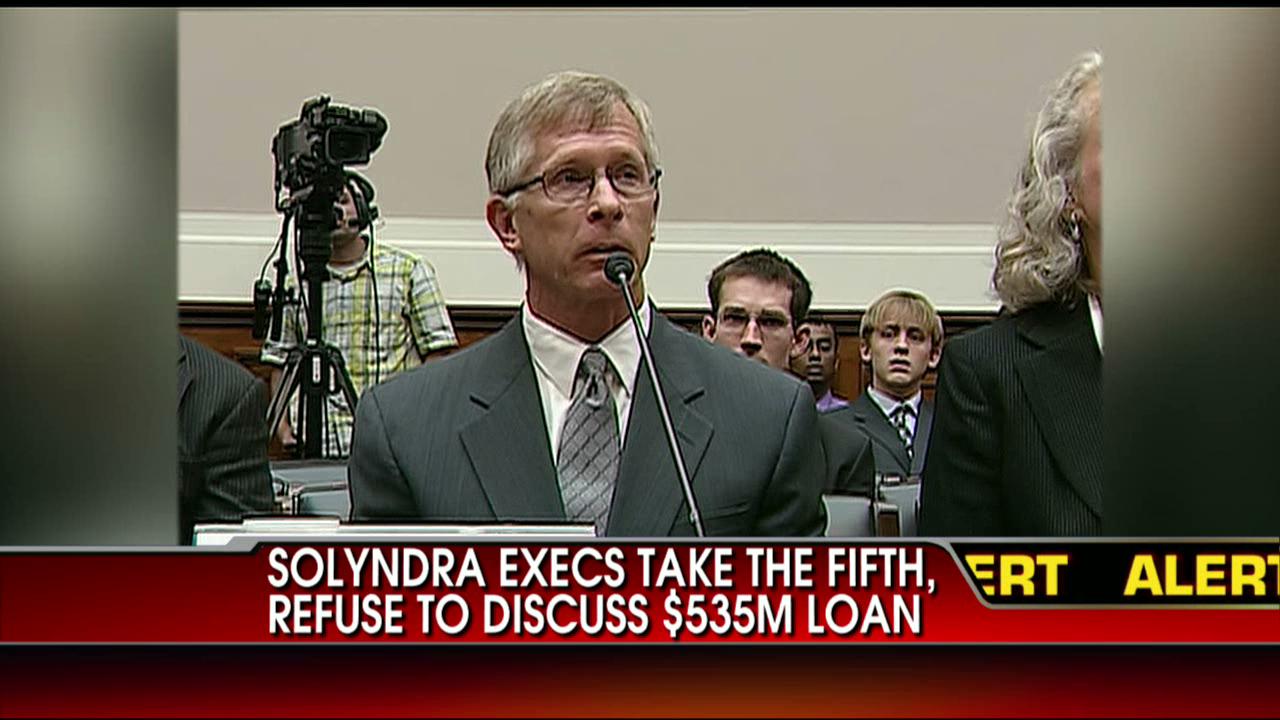 Solyndra Execs Take the Fifth 20 Times at House Hearing, Refuse to Discuss $535 Million Loan