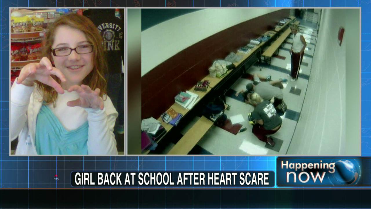 12YearOld Kylee Shea’s Heart Stops at School, Saved by School Coaches