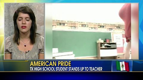 WATCH: Teacher Requires Class to Recite Mexican Pledge in Texas Class During Freedom Week; Student Refuses Because It 'Felt Wrong'