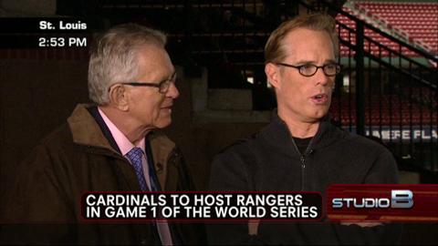 Shepard Smith Talks to Joe Buck and Tim McCarver on 2011 World Series at Busch Stadium, Home of the St. Louis Cardinals