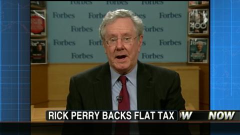 Steve Forbes on Perry’s Flat Tax Proposal: It’s the Best Tax Proposal Since Ronald Reagan