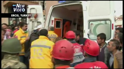 AMAZING RESCUE VIDEO: Two-Week-Old Baby Pulled From Earthquake Rubble in Turkey