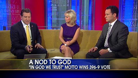 Congress Votes Whether to Keep the Motto “In God We Trust”