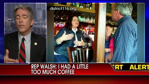 Rep. Joe Walsh on Meltdown: I Had Too Much Much Coffee
