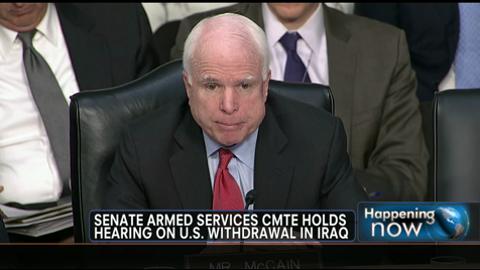 Senate Armed Services Investigating President Obama’s Decision to Withdraw U.S. Troops From Iraq