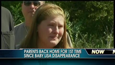 Baby Lisa's Parents Return to Their Home for the First Time Since They Reported Daughter Missing