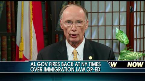 Gov. Robert Bentley Responds to NY Times Op-Ed That Says Racism Is Behind Alabama’s Immigration Law