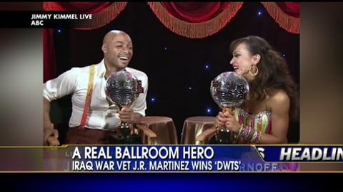 WATCH: Iraq War Vet J.R. Martinez Reacts to ‘Dancing With the Stars’ Win