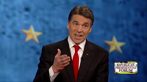 Rick Perry: I Would Do Away With the Department of Education