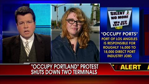 Neil Cavuto Blasts Back at Occupy Portland Protester, Tells Her He Doesn’t Even Know What She’s Talking About