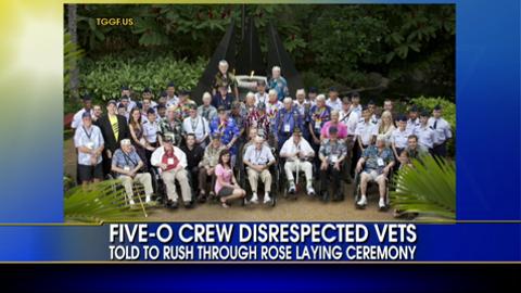 Veterans Disgraced, Pushed Out of the Way by Cast and Crew of Hawaii Five-O During Pearl Harbor Visit