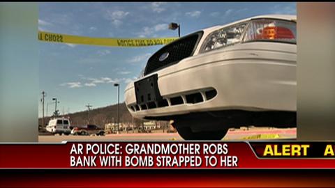 Armed Suspect Forces 73-Year-Old Grandma to Rob a Bank While Strapped With Explosives