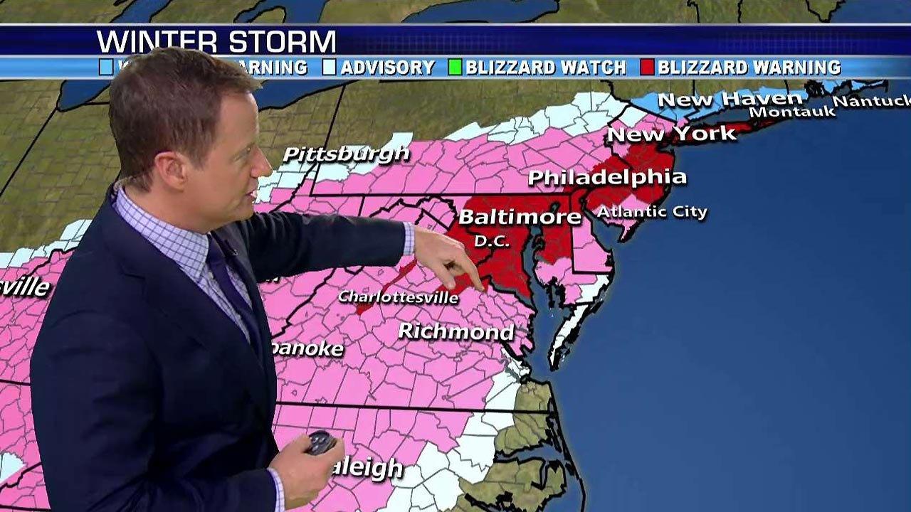 DC braces for more than 2 feet of snow as powerful storm hits | Fox News