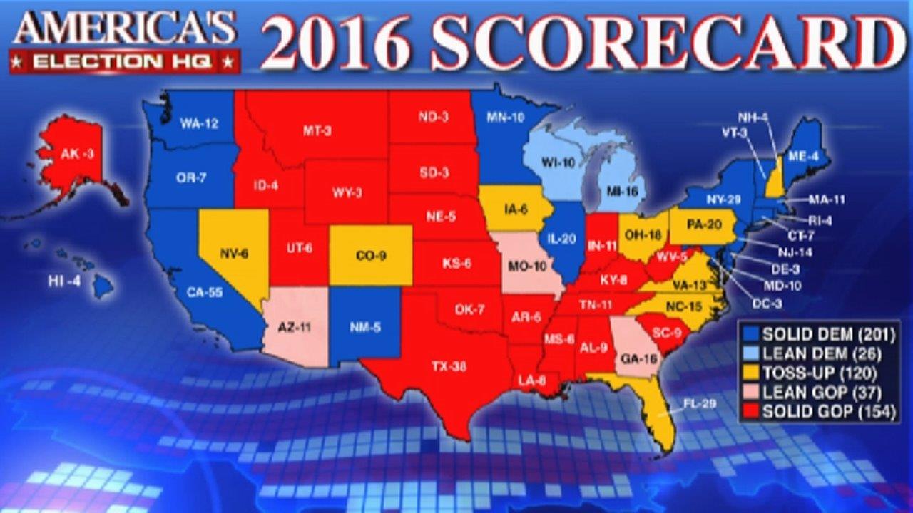 Fox News Debuts Electoral Map On Air Videos Fox News